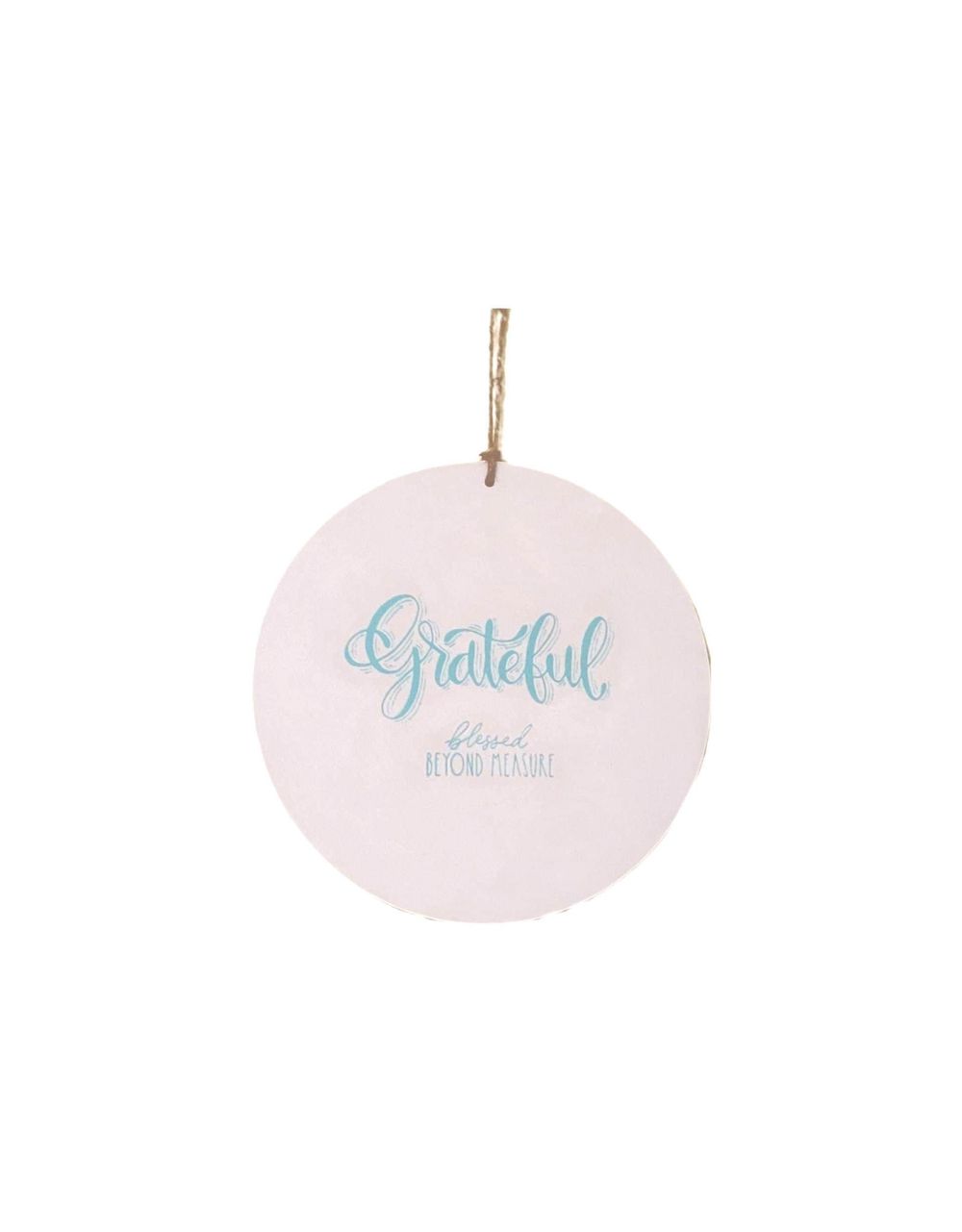 Grateful Blessed beyond measure farmhouse wall decor sign